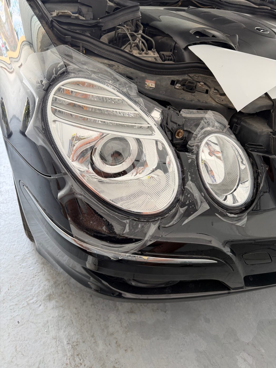 Защитно фолио за фарове – Mercedes